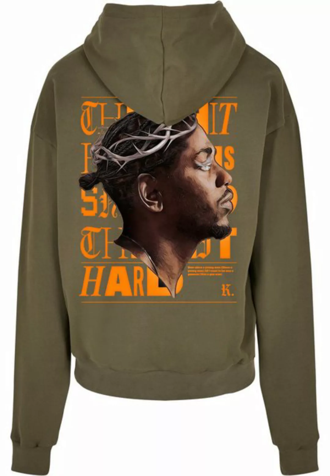 Upscale by Mister Tee Kapuzenpullover MT2458 - K-Dot Heavy Oversize Hoody o günstig online kaufen