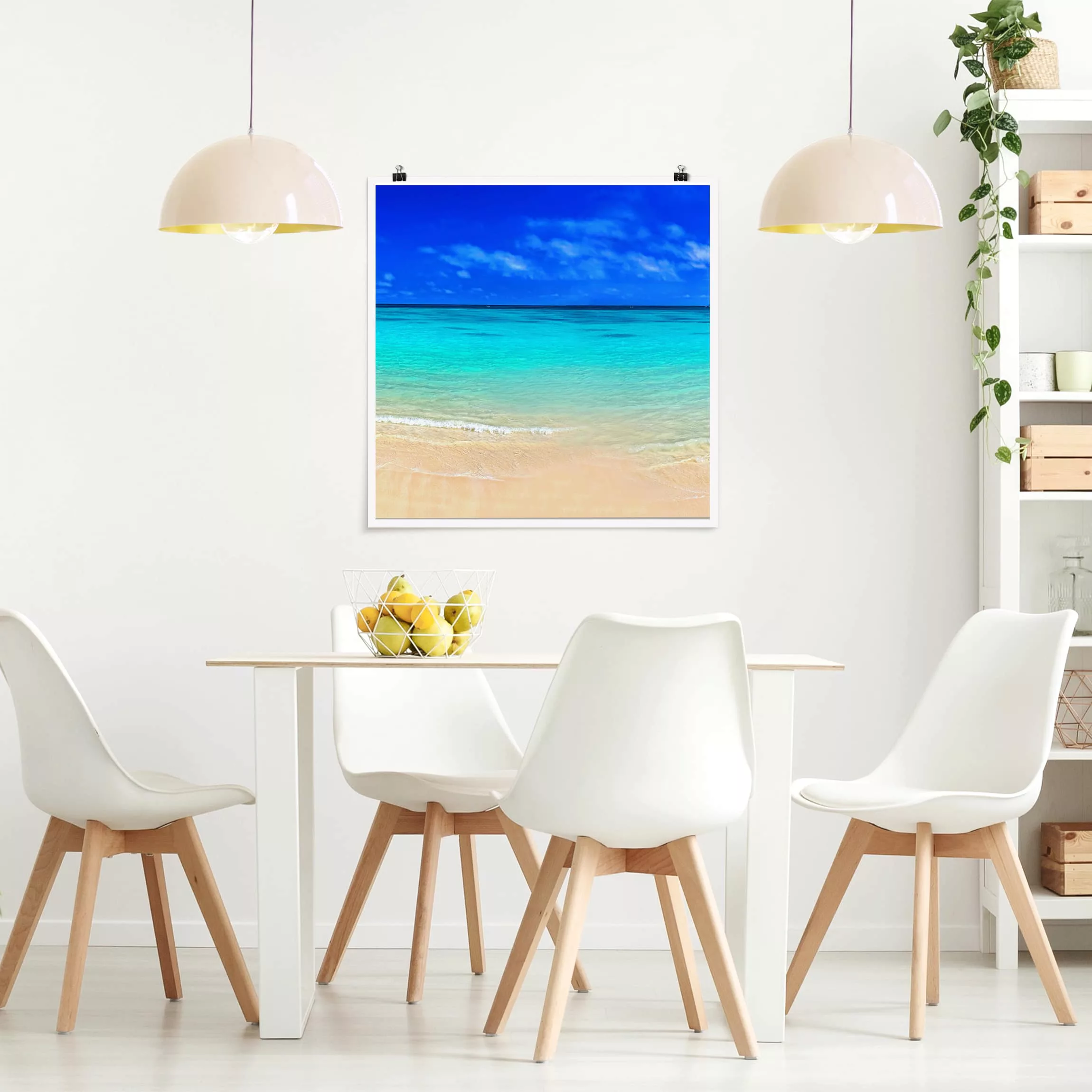 Poster Strand - Quadrat Paradise Beach I günstig online kaufen
