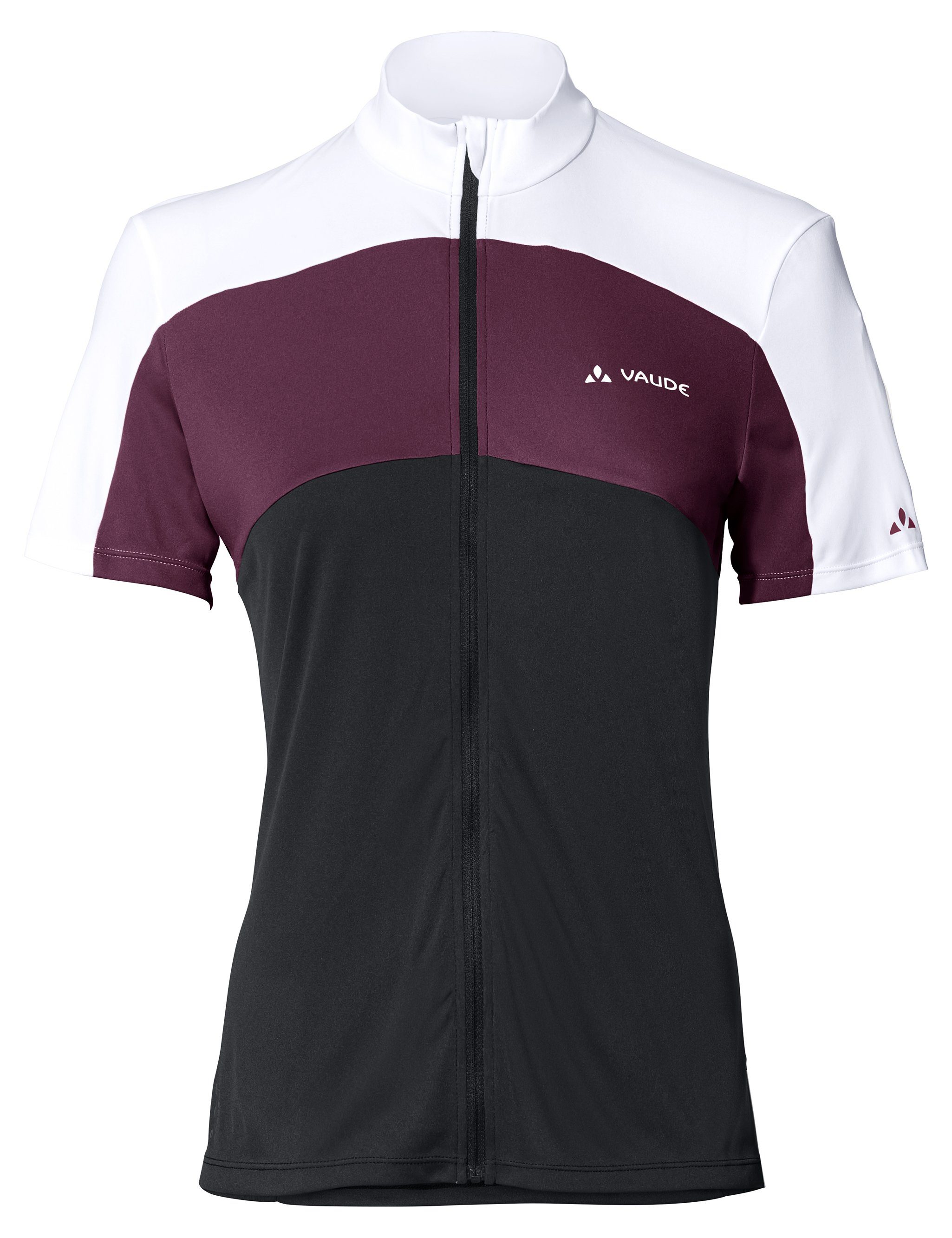 VAUDE Radtrikot "WOMENS MATERA FZ TRICOT", Fahrradshirt Colorblocking günstig online kaufen