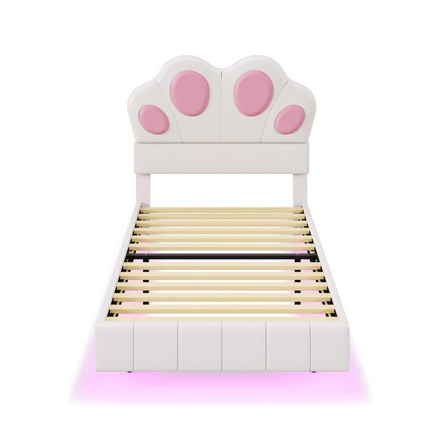 WISHDOR Polsterbett Hausbett, Katzenpfotenform am Kopfende des Bettes (gepo günstig online kaufen