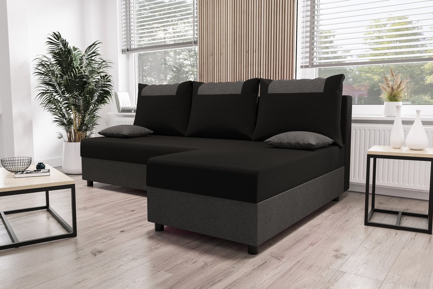 ALTDECOR Ecksofa STARI, Couch mit Schlaffunktion, Wohnzimmer - Wohnlandscha günstig online kaufen