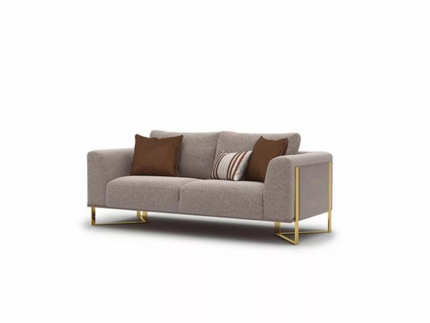 Xlmoebel Sofa Hochwertiges Designer-Zweisitzer-Sofa für das Wohnzimmer - Lu günstig online kaufen