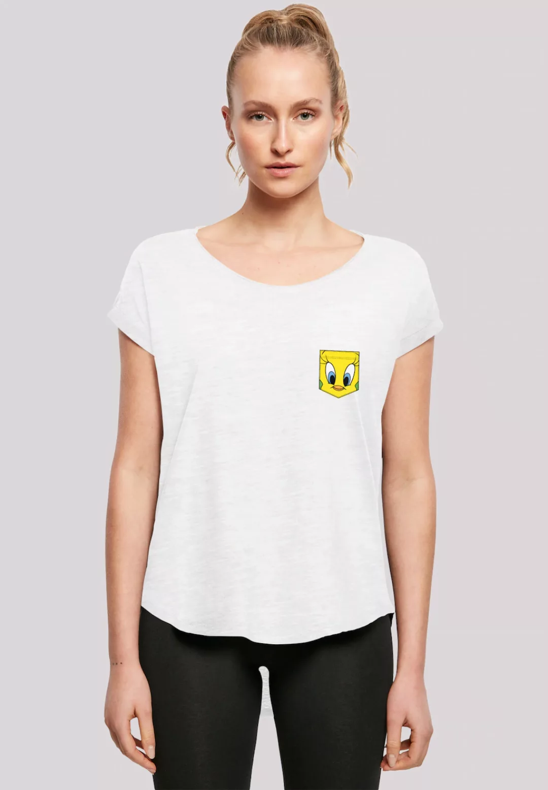 F4NT4STIC T-Shirt "Looney Tunes Tweety Pie Face Faux Pocket", Print günstig online kaufen