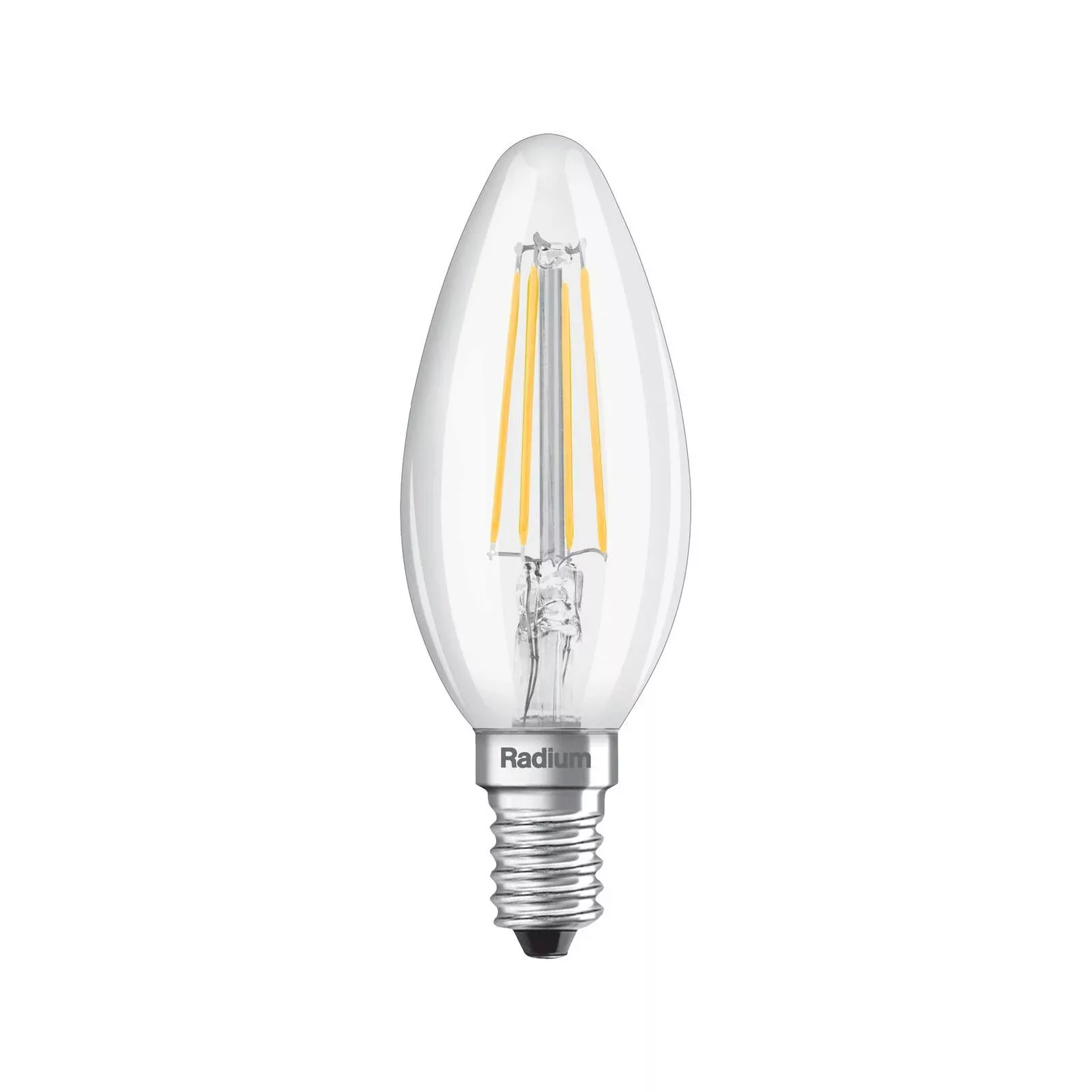 Radium LED-Kerzenlampe Essence, Filament, E14 4W, 827, 470lm günstig online kaufen