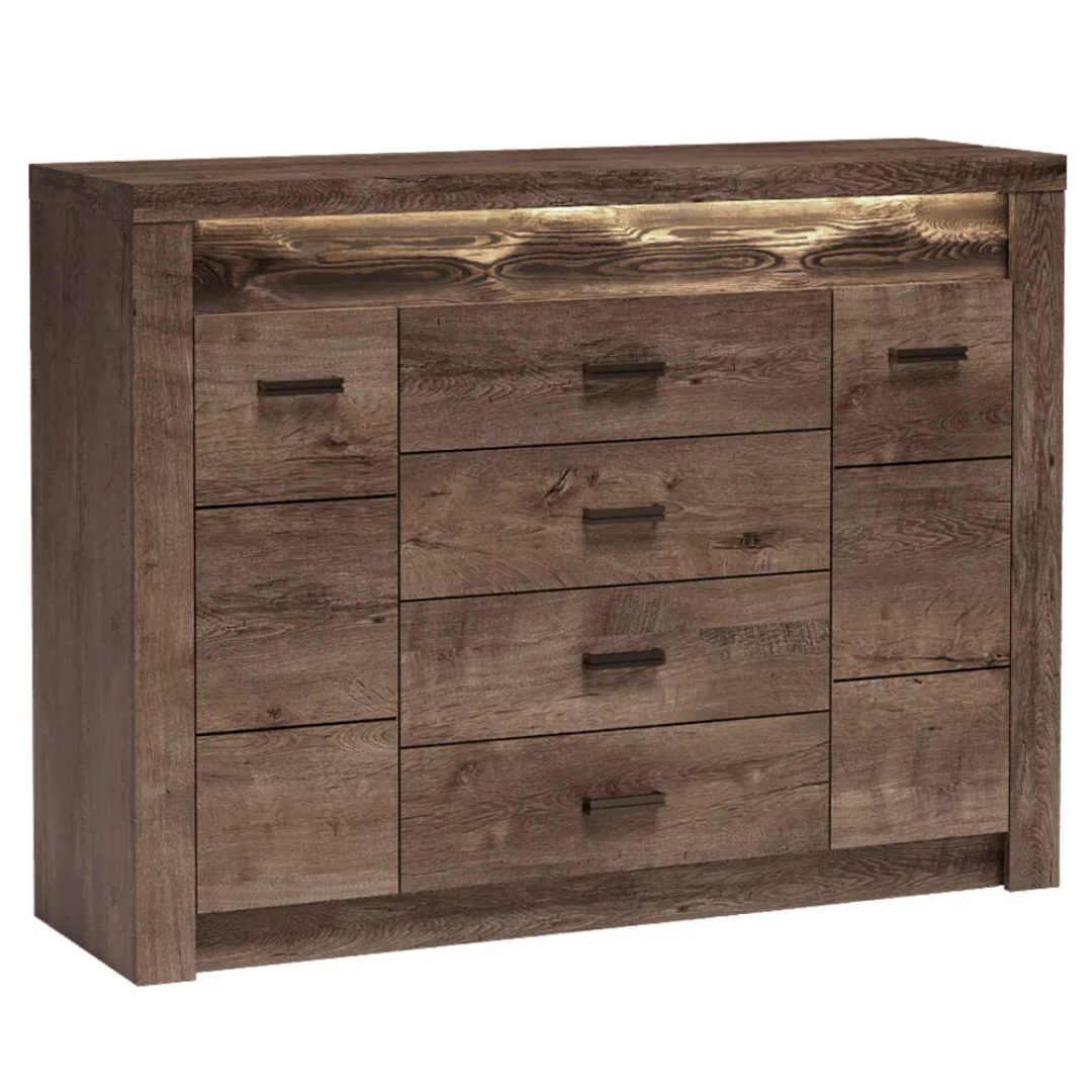 Sideboard modern in Esche dunkel INGENIO-161 günstig online kaufen