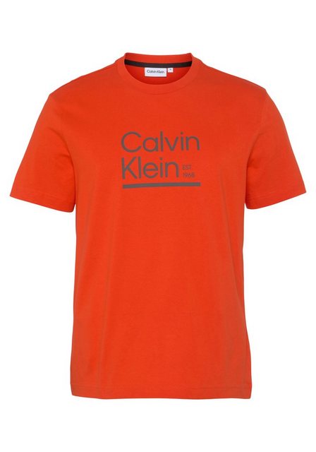 Calvin Klein T-Shirt CONTRAST LINE LOGO T-SHIRT mit CK-Logodruck günstig online kaufen