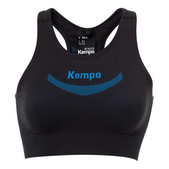 Kempa Attitude Pro Sport-bh M-L Black / Kempa Blue günstig online kaufen