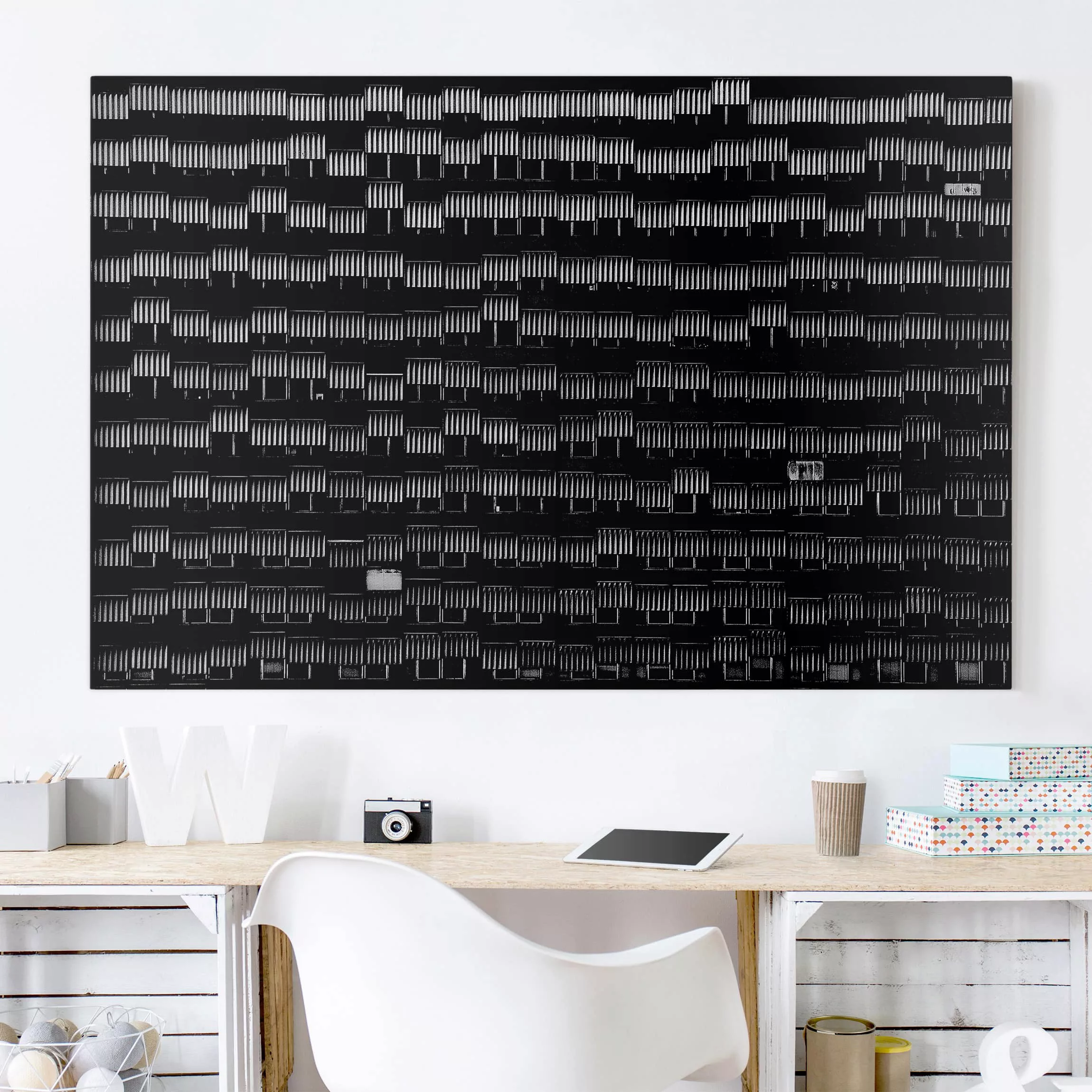 Leinwandbild Abstrakt - Querformat Way of Life günstig online kaufen
