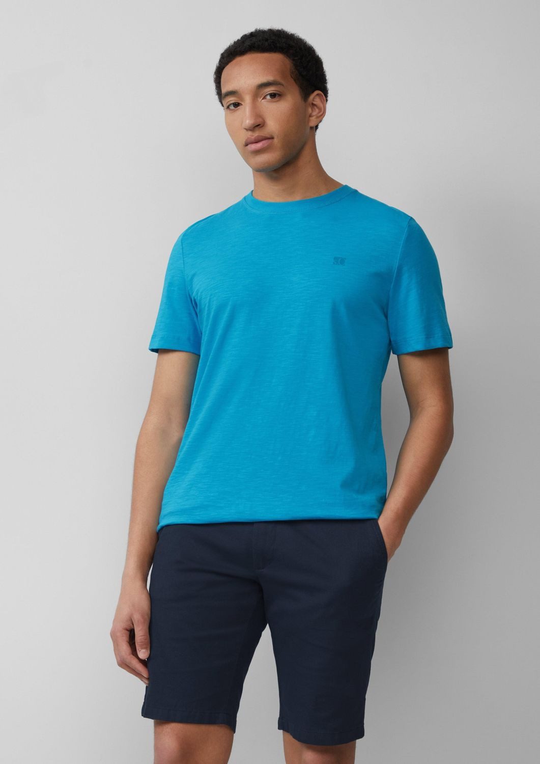 s.Oliver Kurzarmshirt T-Shirt mit Logo-Print Artwork günstig online kaufen