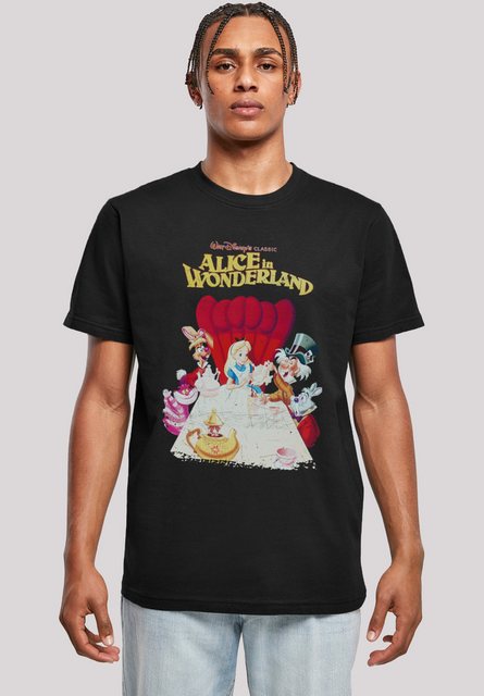 F4NT4STIC T-Shirt "Disney Alice im Wunderland Retro Poster", Herren,Premium günstig online kaufen