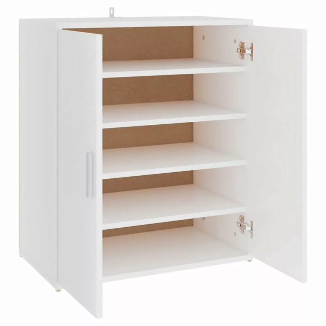 furnicato Schuhschrank Weiß 60x35x70 cm Holzwerkstoff günstig online kaufen