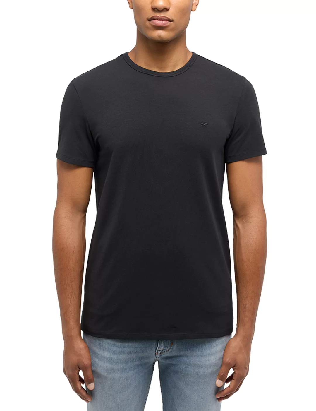 Mustang Herren T-Shirt ALLEN 2er PACK - Regular Fit günstig online kaufen