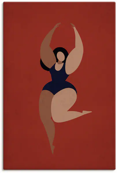 Artland Leinwandbild »Prima Ballerina«, Bilder von Frauen, (1 St.), auf Kei günstig online kaufen