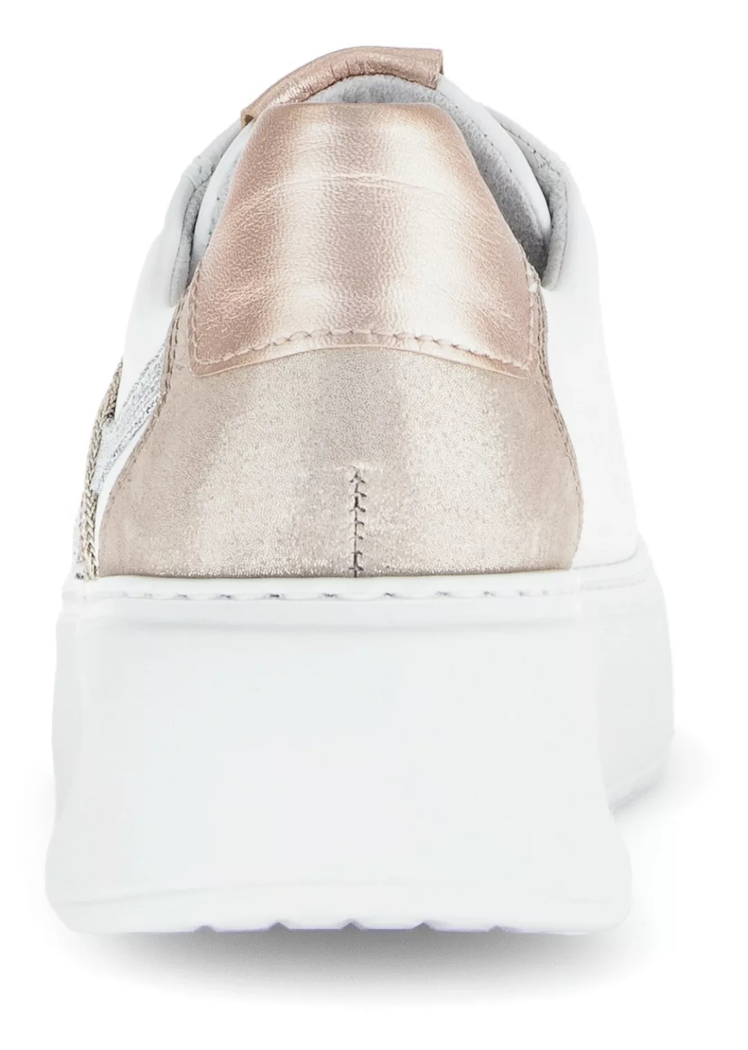 Gabor Plateausneaker "FLORENZ", Freizeitschuh, Halbschuh, Schnürer, Kontras günstig online kaufen