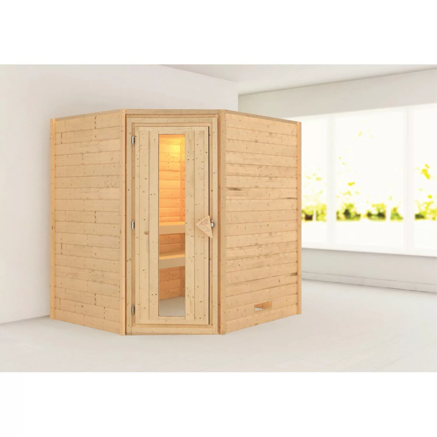 Karibu Sauna Mia Natur günstig online kaufen