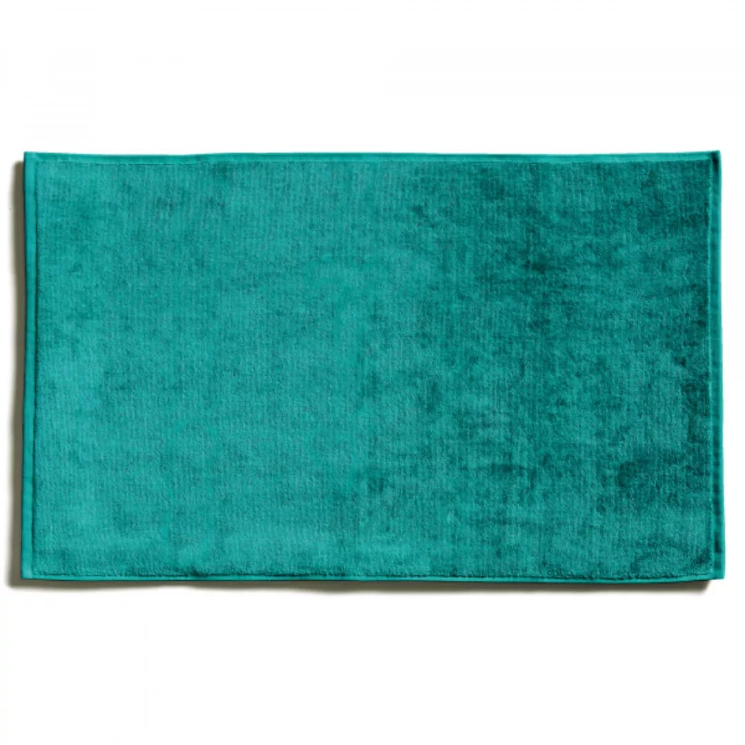 Möve Badematten Bamboo Luxe - Farbe: ocean - 460 - 50x80 cm günstig online kaufen