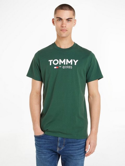 Tommy Jeans T-Shirt TJM SLIM ESSENTIAL TOMMY TEE mit großem Tommy Druck auf günstig online kaufen