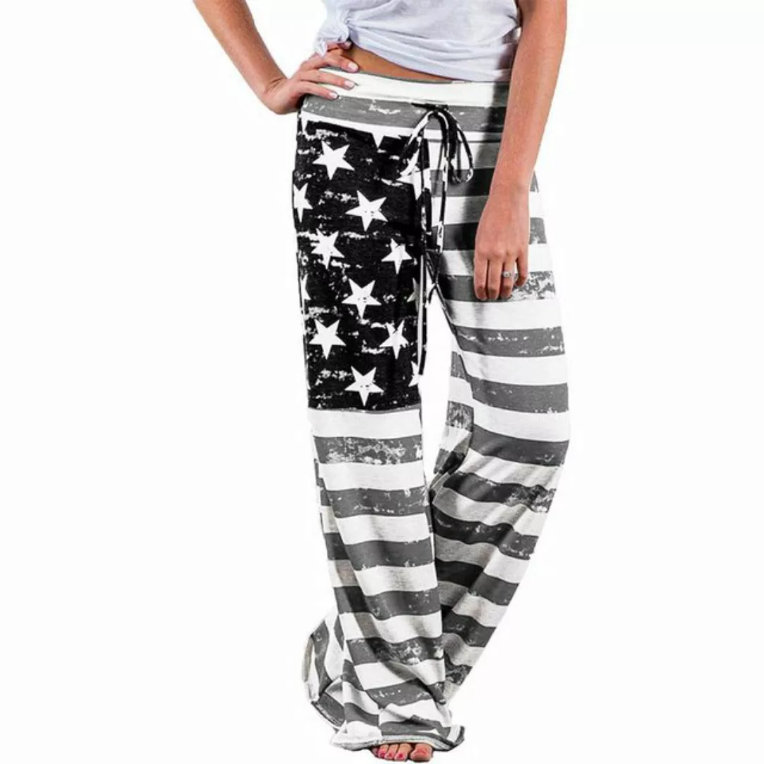 ZWY Loungepants Damen Yogahose, Stretch Freizeithose, bequeme Pyjamahose, ( günstig online kaufen