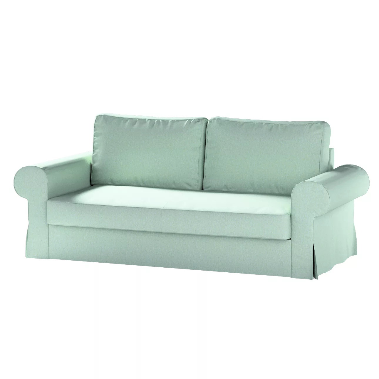 Bezug für Backabro 3-Sitzer Sofa ausklappbar, pastellblau, Bezug für Backab günstig online kaufen