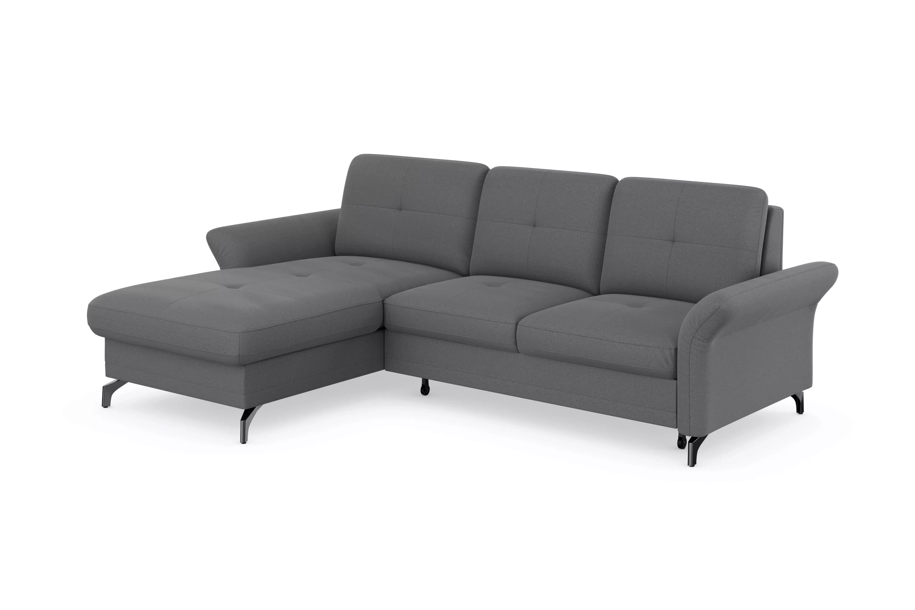 Places of Style Ecksofa "Calando L-Form", wahlweise mit Bettfunktion, Bettk günstig online kaufen