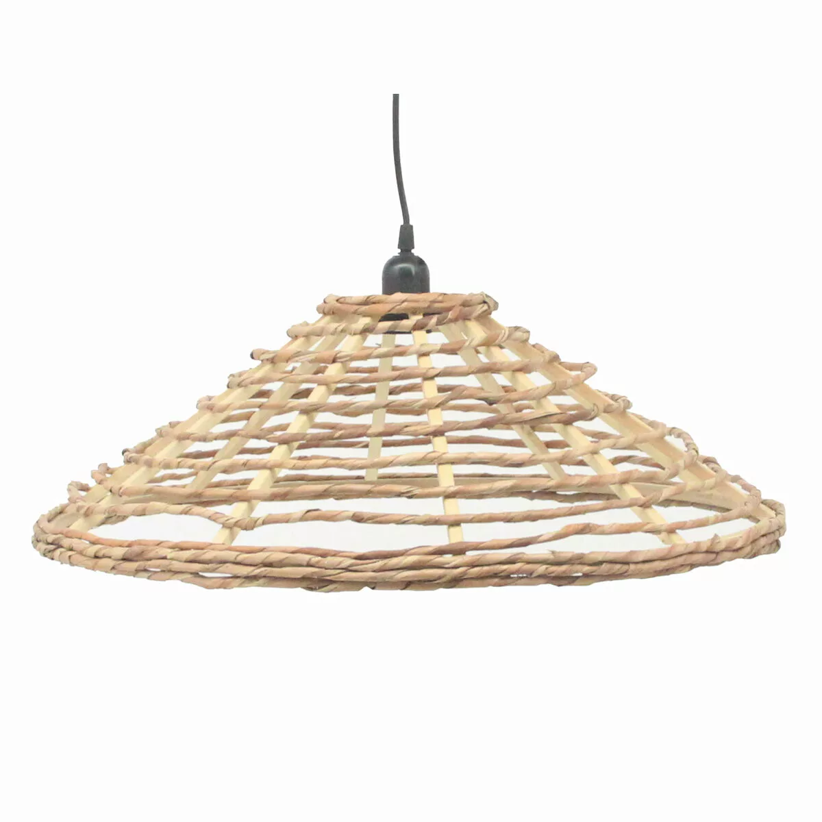 Deckenlampe Dkd Home Decor Braun Rattan 220 V 50 W Urban (57 X 57 X 19 Cm) günstig online kaufen