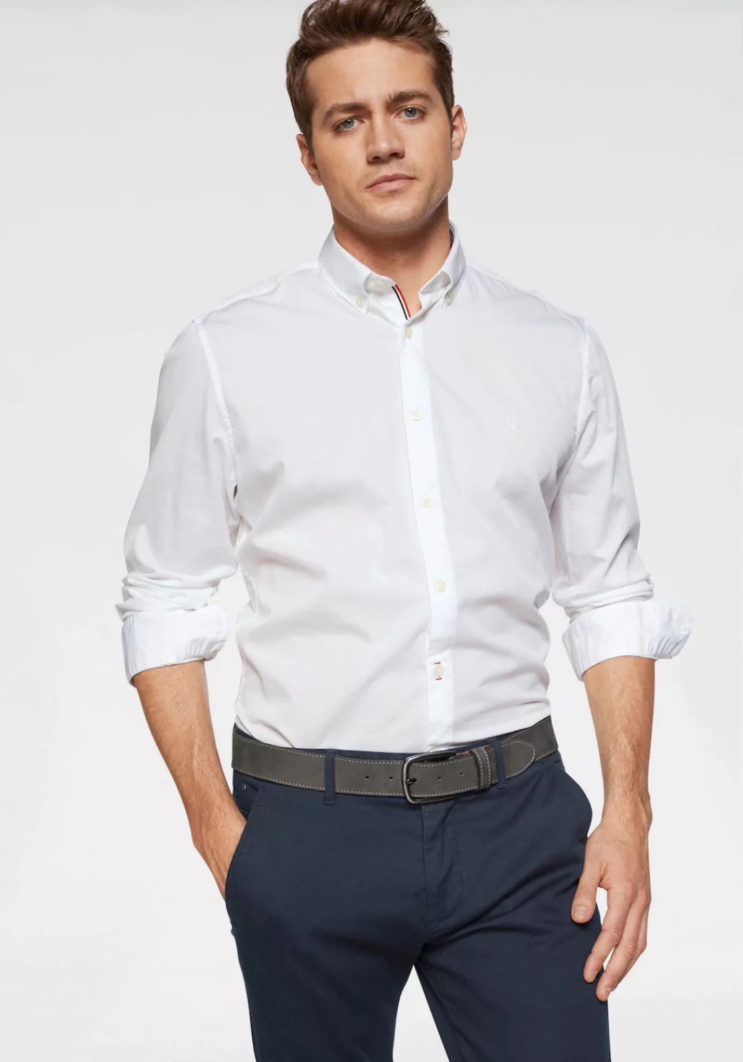 Marc O'Polo Blusenshirt Button down, long sleeve, inserted günstig online kaufen