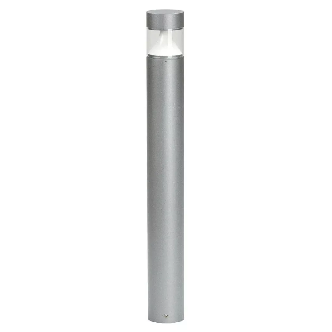 LED Wegeleuchte in Silber 10W 1200lm IP54 900mm günstig online kaufen