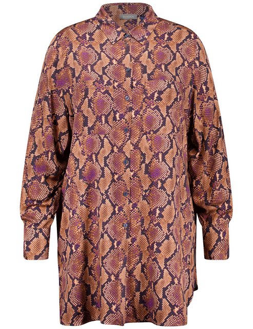 Samoon Langarmbluse Longbluse mit Schlangen-Print günstig online kaufen