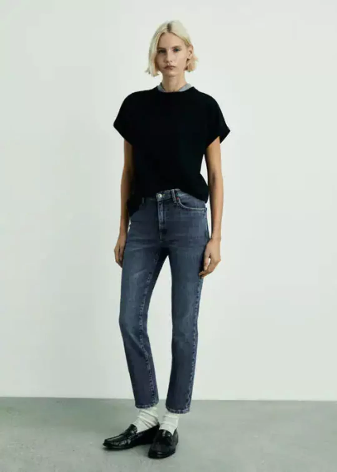 Slim-Jeans in Cropped-Länge Claudia günstig online kaufen