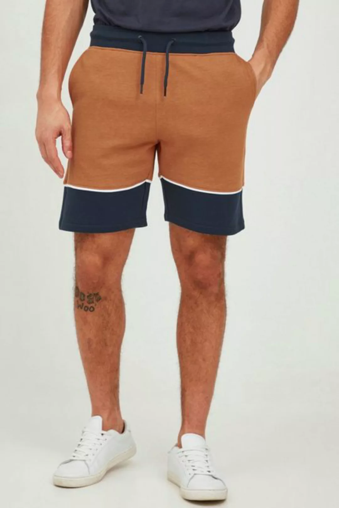 !Solid Sweatshorts SDDebber Colorblock Sweat Shorts mit Kordeln günstig online kaufen