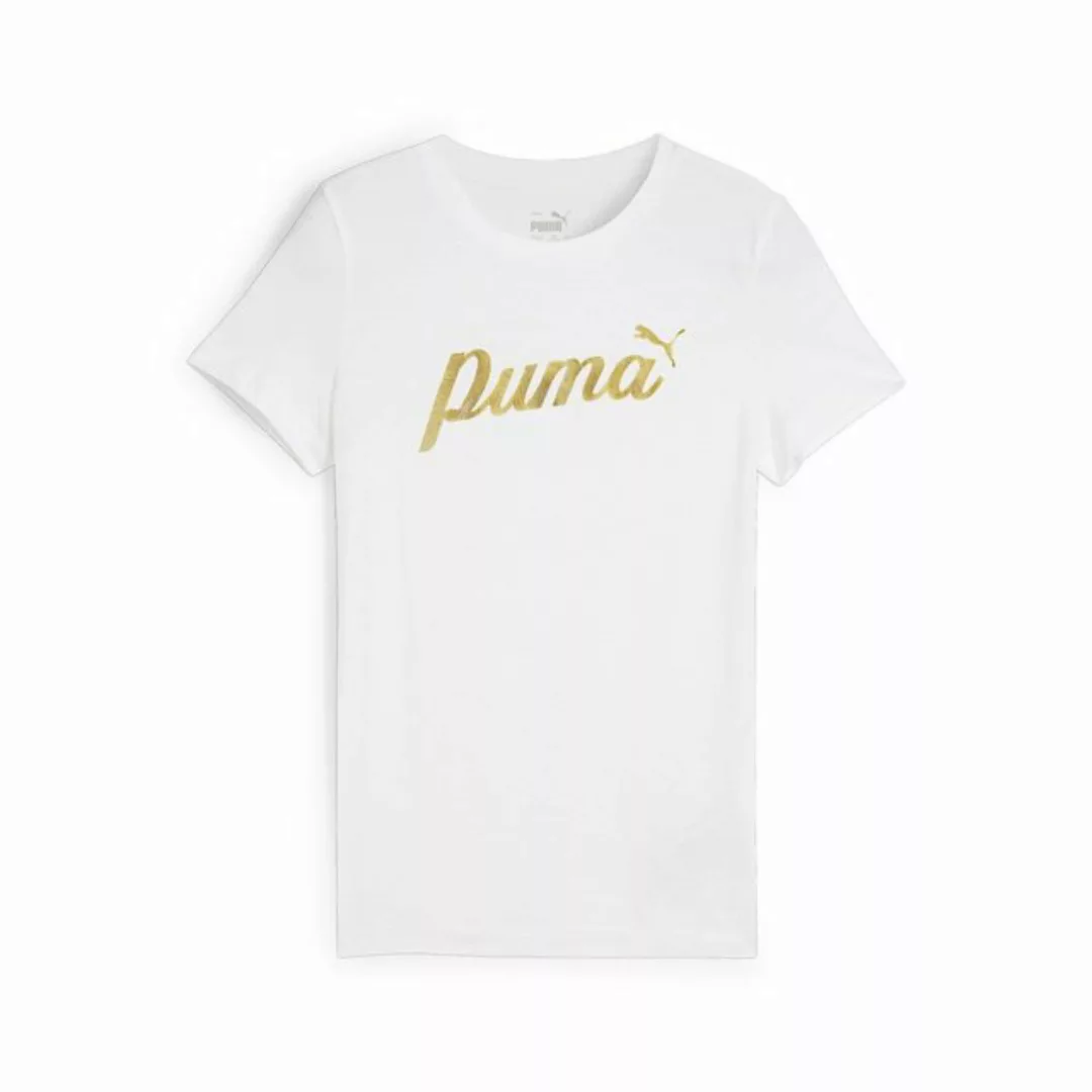 PUMA T-Shirt ESS+ SCRIPT METALLIC TEE G günstig online kaufen