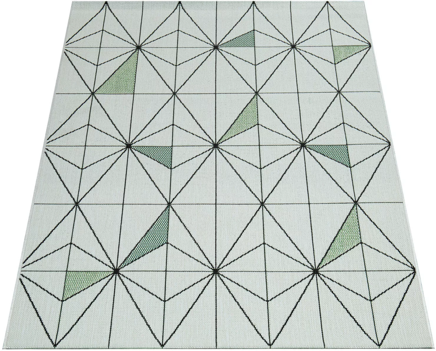 Paco Home Teppich »Ostende 539«, rechteckig, Flachgewebe, modernes geometri günstig online kaufen