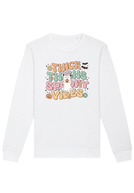 F4NT4STIC Sweatshirt Retro Halloween Thick Thighs Spooky Vibes Premium Qual günstig online kaufen