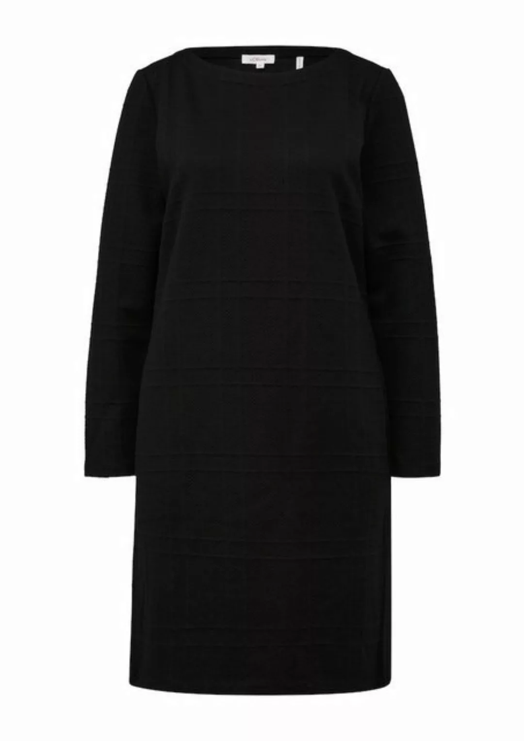 s.Oliver Minikleid Jacquard-Kleid mit Viskose günstig online kaufen