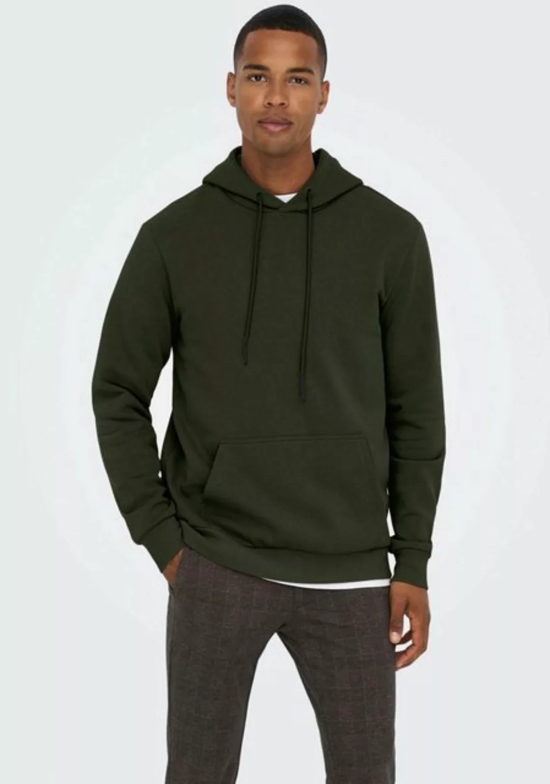 Only & Sons Herren Hoodie Kapuzenpullover ONSCERES günstig online kaufen