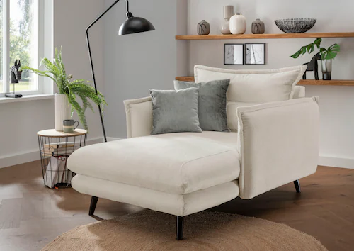 INOSIGN Loveseat "Lazio", moderner Sessel mit einer bequemen Polsterung, 2 günstig online kaufen