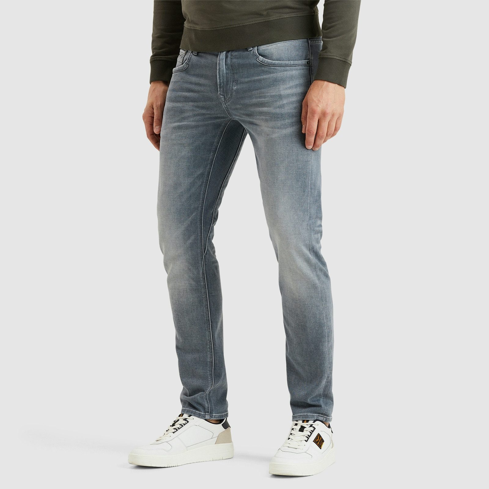 PME Legend Herren Jeans TAILWHEEL - Low Waist - Slim Fit - Grau Blau günstig online kaufen