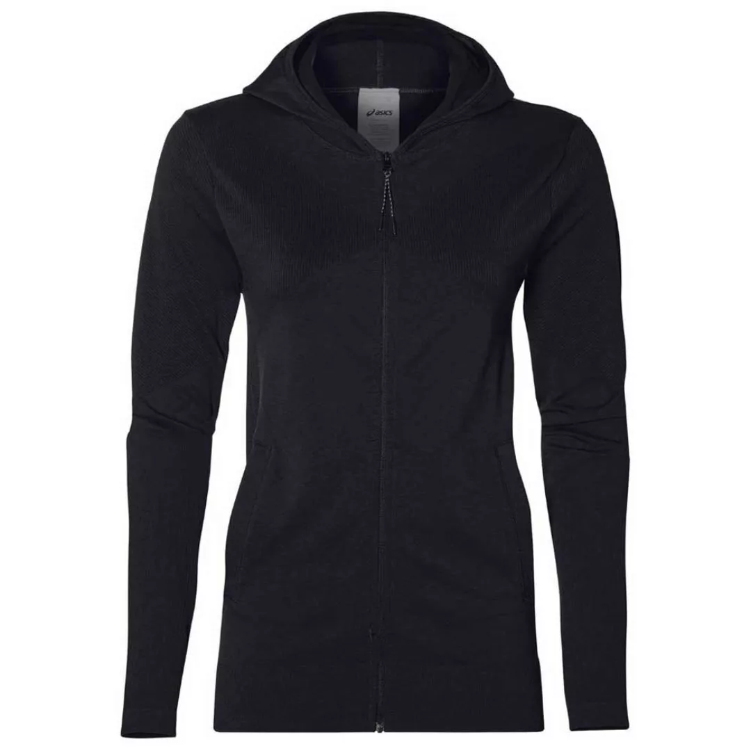 Asics Seamless Sweatshirt Mit Reißverschluss XS Performance Black Heather günstig online kaufen