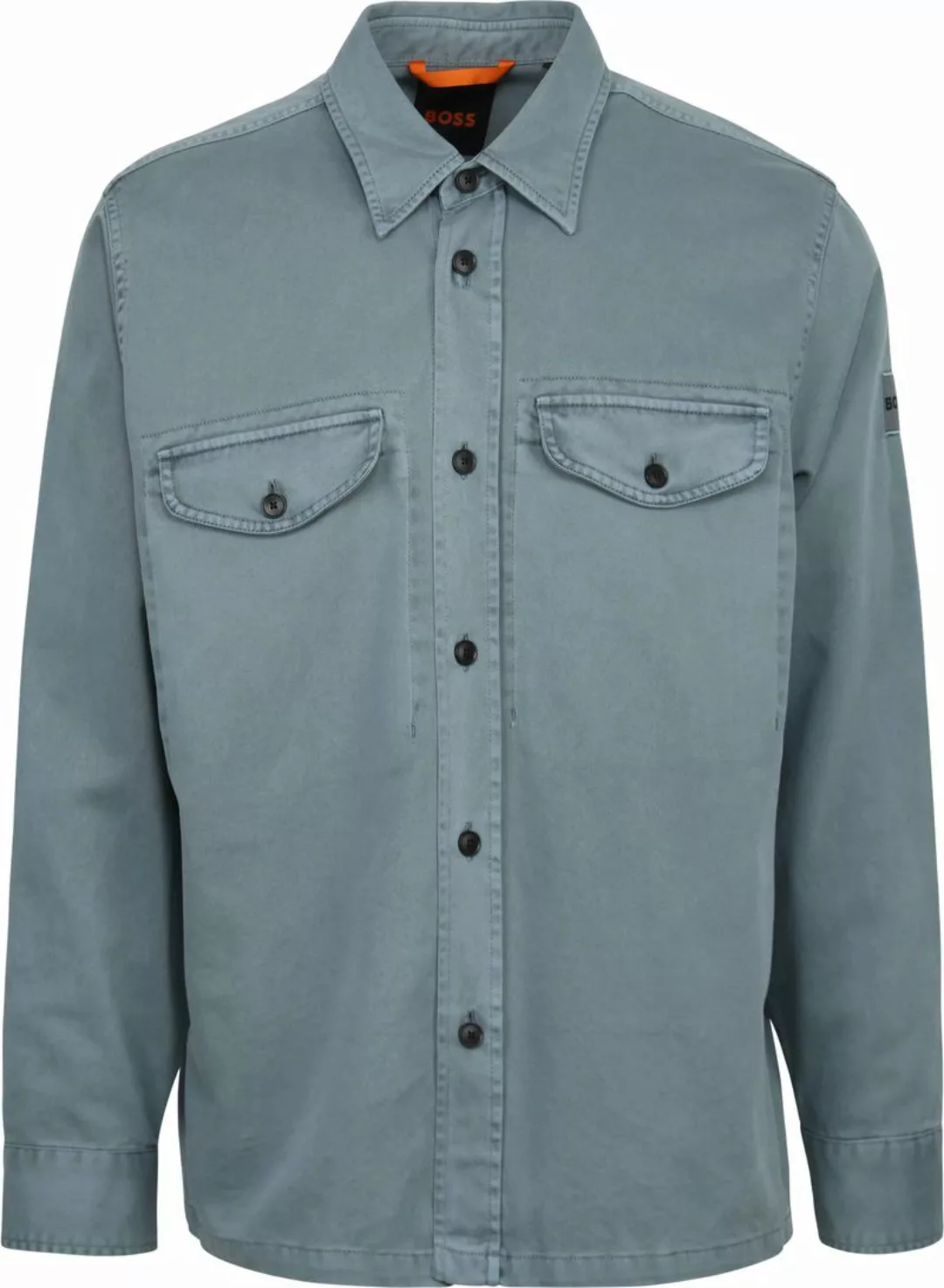 BOSS Überhemd Lovelock Grün - Größe L günstig online kaufen