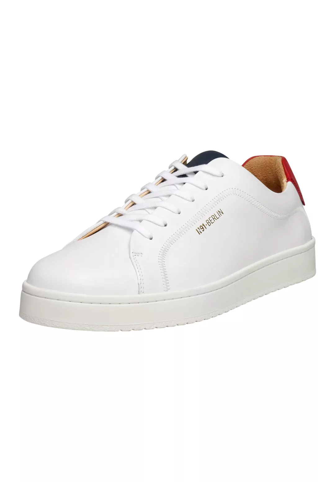 N91 Sneaker "Original Draft BB Herrensneaker", Turnschuh Leder handgefertig günstig online kaufen