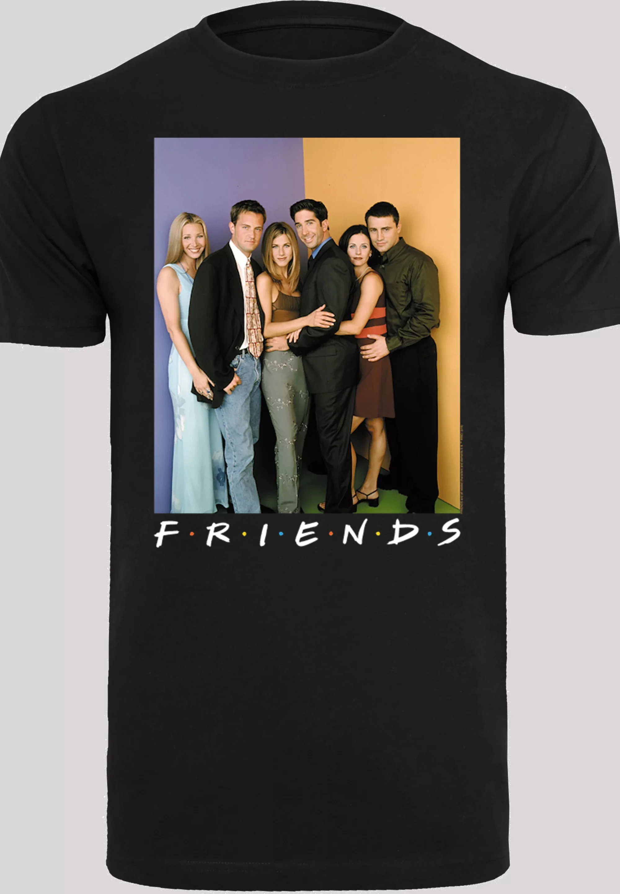 F4NT4STIC Kurzarmshirt "F4NT4STIC Herren Friends Group Photo with T-Shirt R günstig online kaufen