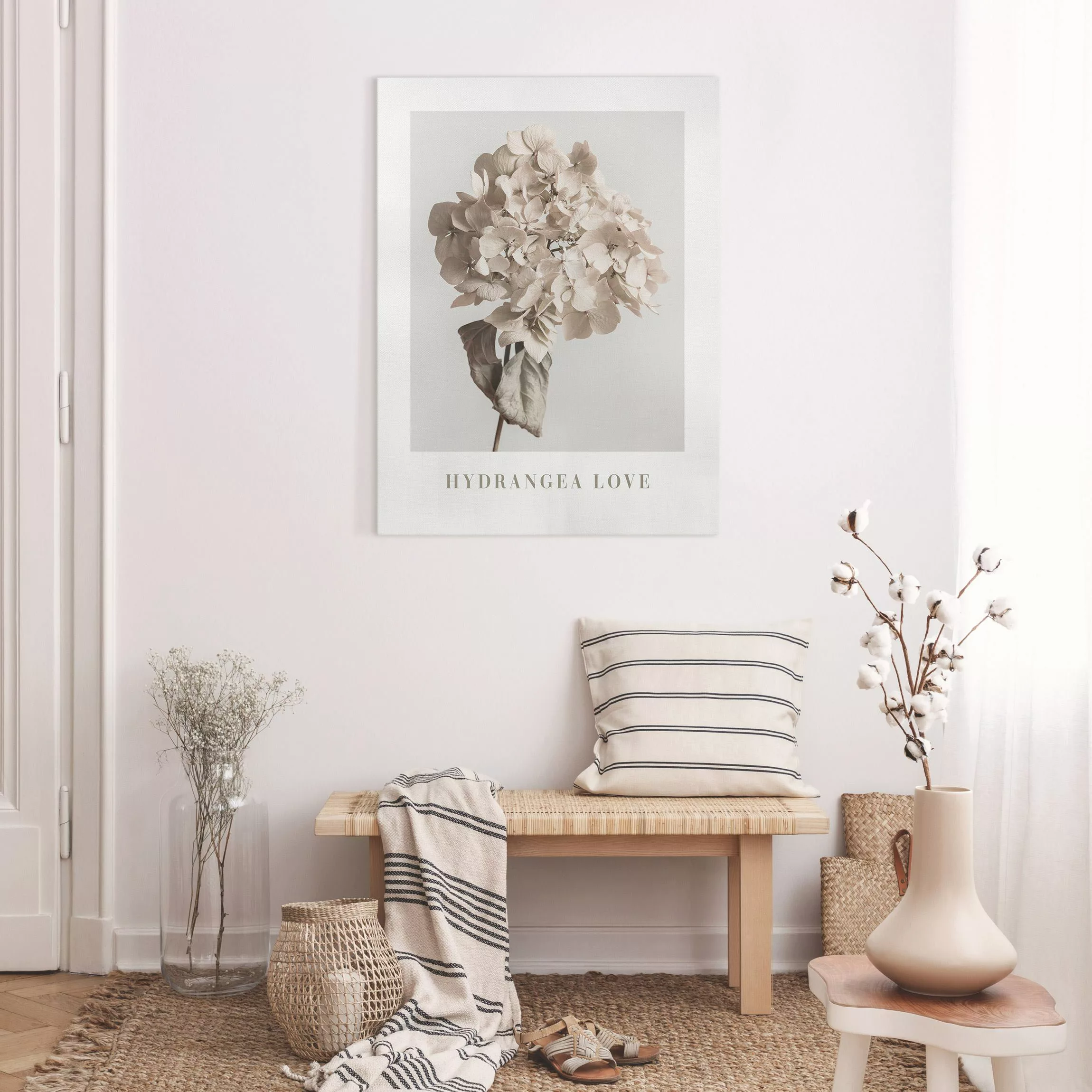 Leinwandbild Hydrangea Love günstig online kaufen