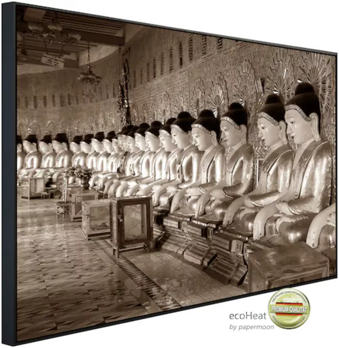 Papermoon Infrarotheizung »Chinesische Figuren Sepia«, sehr angenehme Strah günstig online kaufen