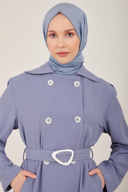 ARMİNE Langmantel Armine-Deckmantel mit Gürtel – moderne und elegante Hijab günstig online kaufen