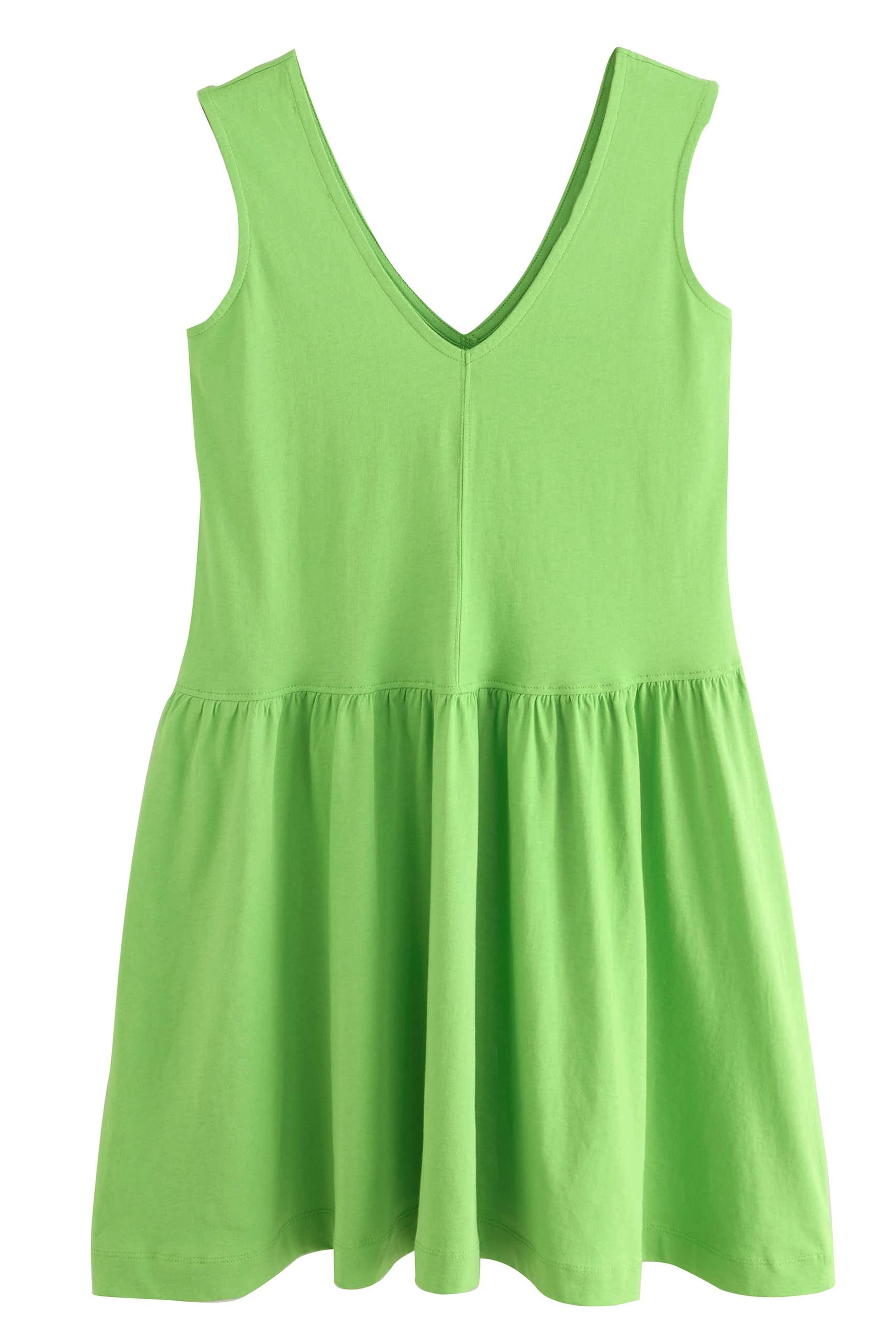 Next Minikleid Minikleid mit V-Ausschnitt aus günstig online kaufen