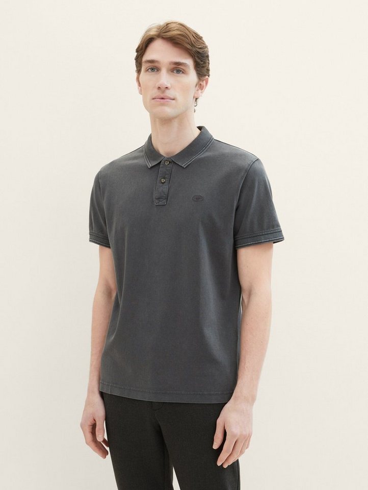 TOM TAILOR Poloshirt Poloshirt Kurzarmshirt mit Polokragen (1-tlg) günstig online kaufen