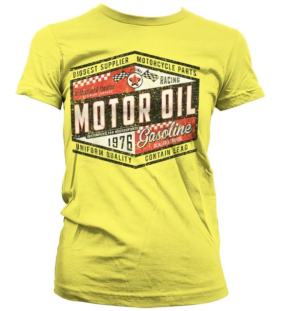 Hybris T-Shirt Motor Oil 1976 Girly Tee günstig online kaufen