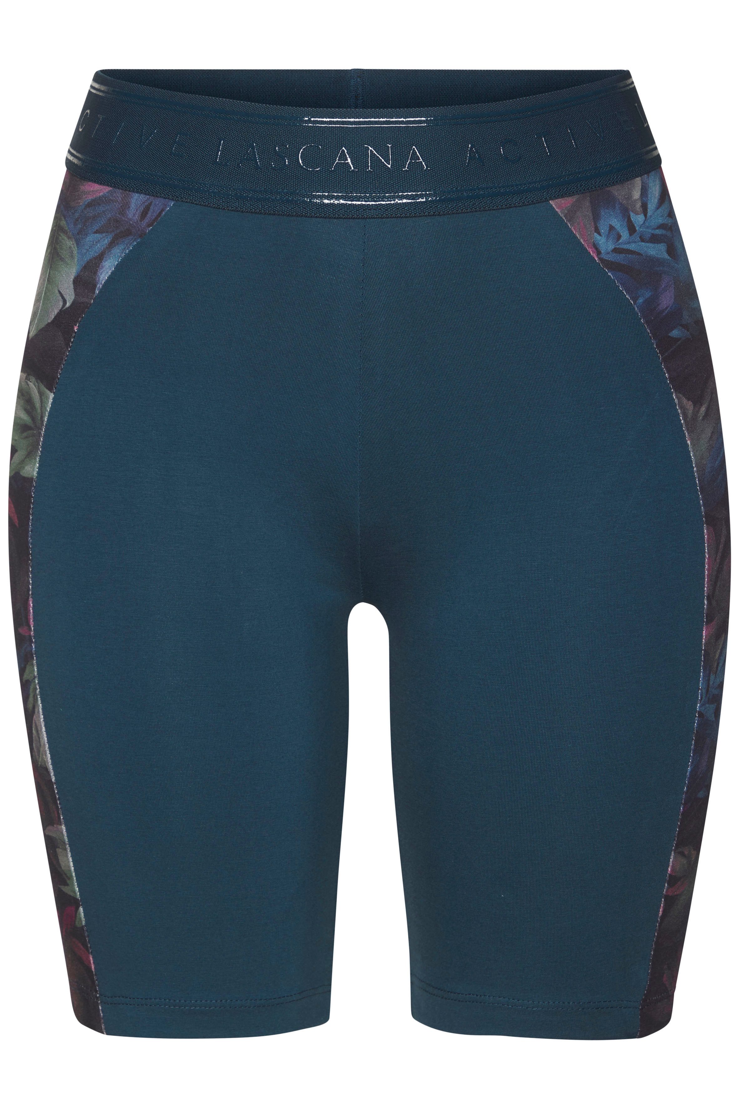 LASCANA ACTIVE Shorts, mit floralen Einsätzen günstig online kaufen
