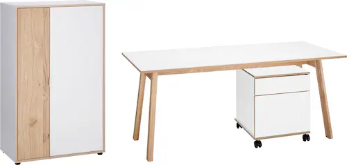 VOGL Möbelfabrik Büromöbel-Set "Trelle", (Set, 3 tlg.) günstig online kaufen
