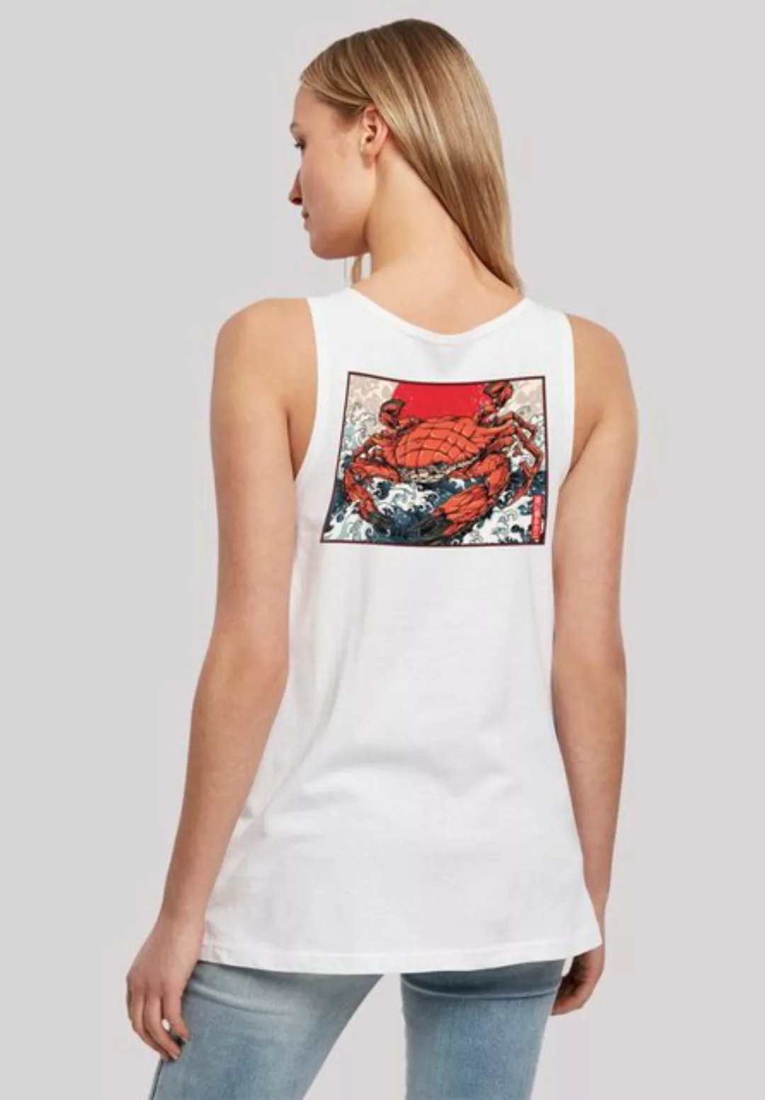 F4NT4STIC T-Shirt "Welle Crab Japan", Print günstig online kaufen